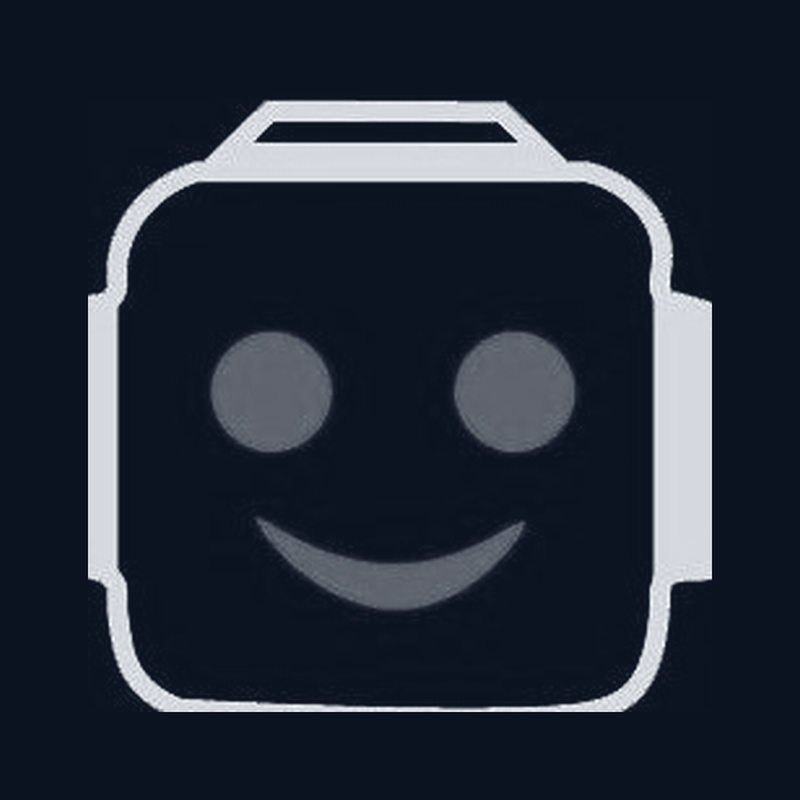 Compact mark — dark background — 800×800